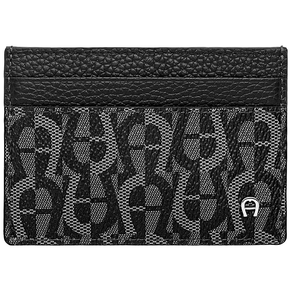 AIGNER ICON COVER KARTENETUI - SCHWARZ
