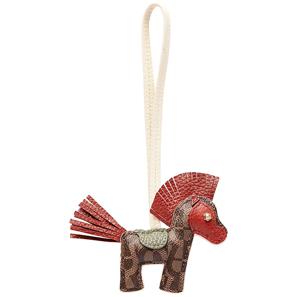 AIGNER FASHION ANHÄNGER PFERD - WEIß