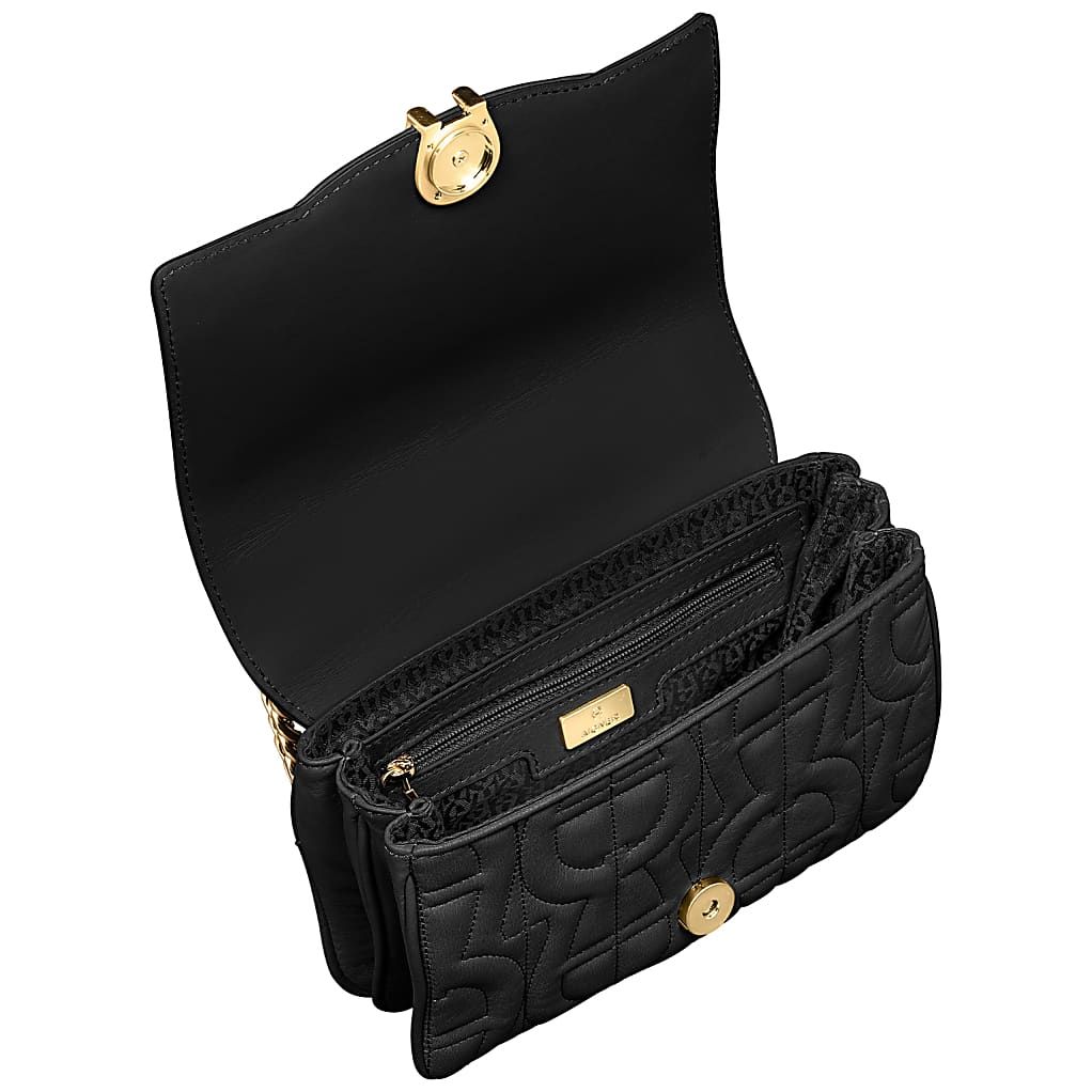 AIGNER DIADORA UMHÄNGETASCHE LOGO XS - SCHWARZ