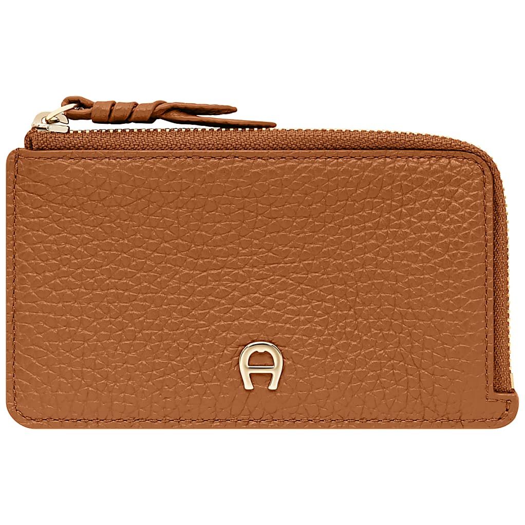 AIGNER CARRÉ SOFT KARTENETUI - BRAUN