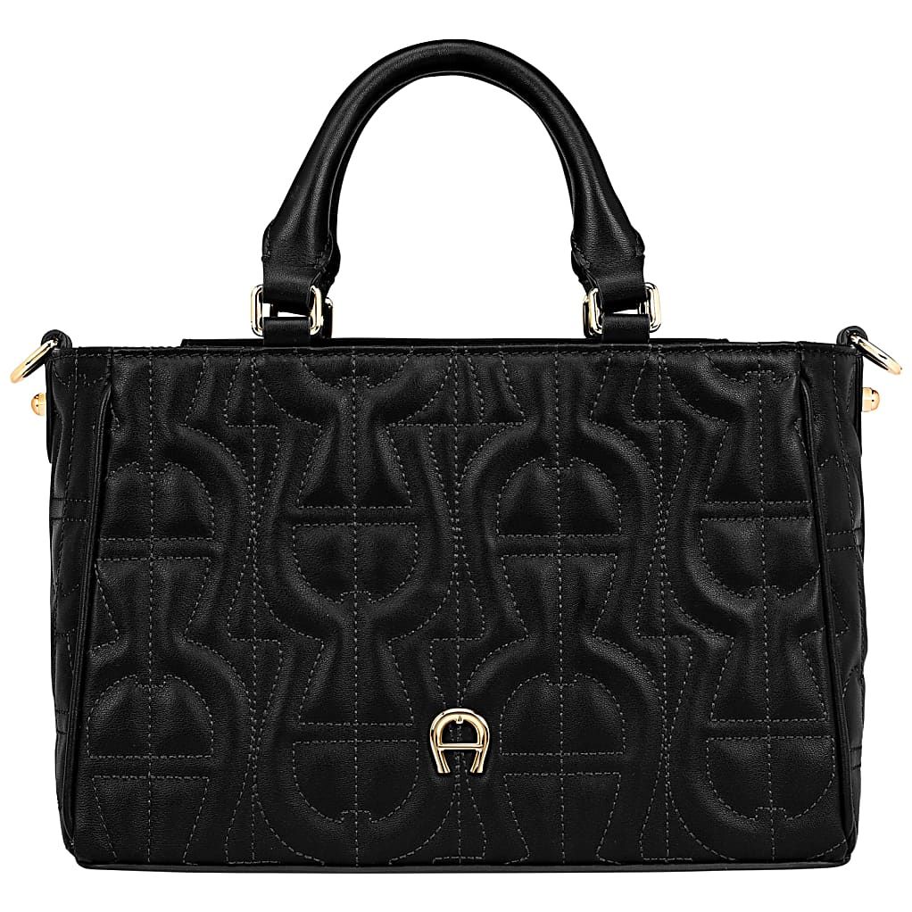 AIGNER DIADORA LOGO HANDTASCHE M - SCHWARZ