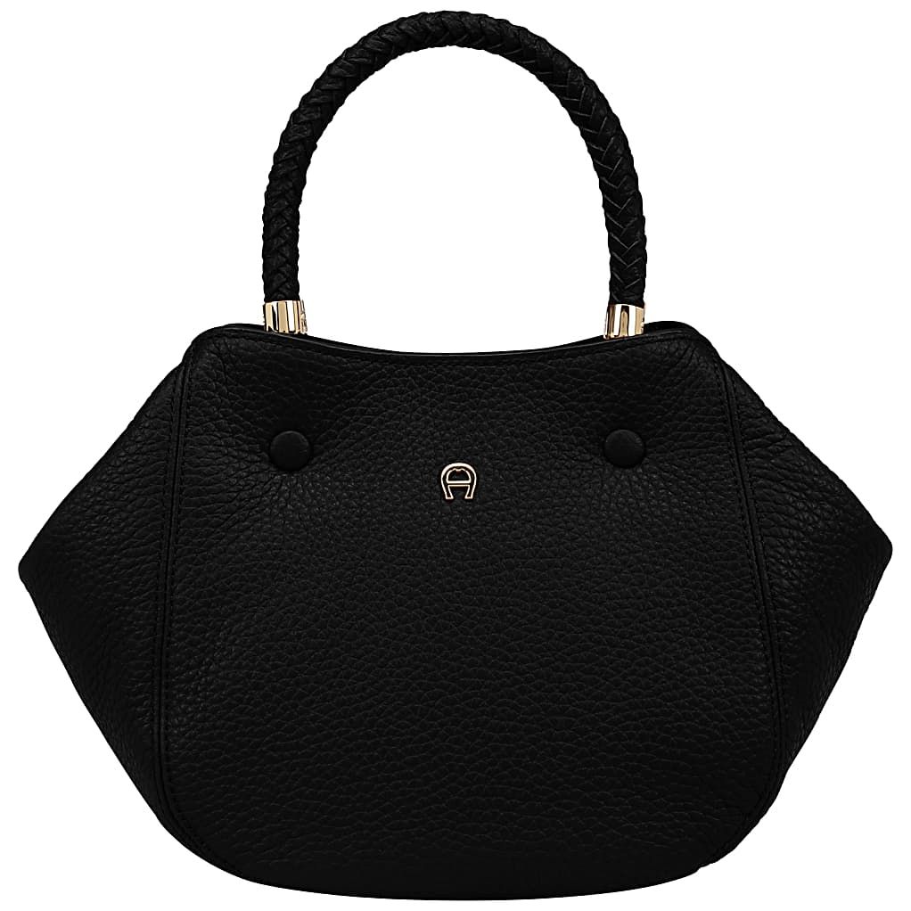 AIGNER CARRÉ SOFT HANDTASCHE S - SCHWARZ