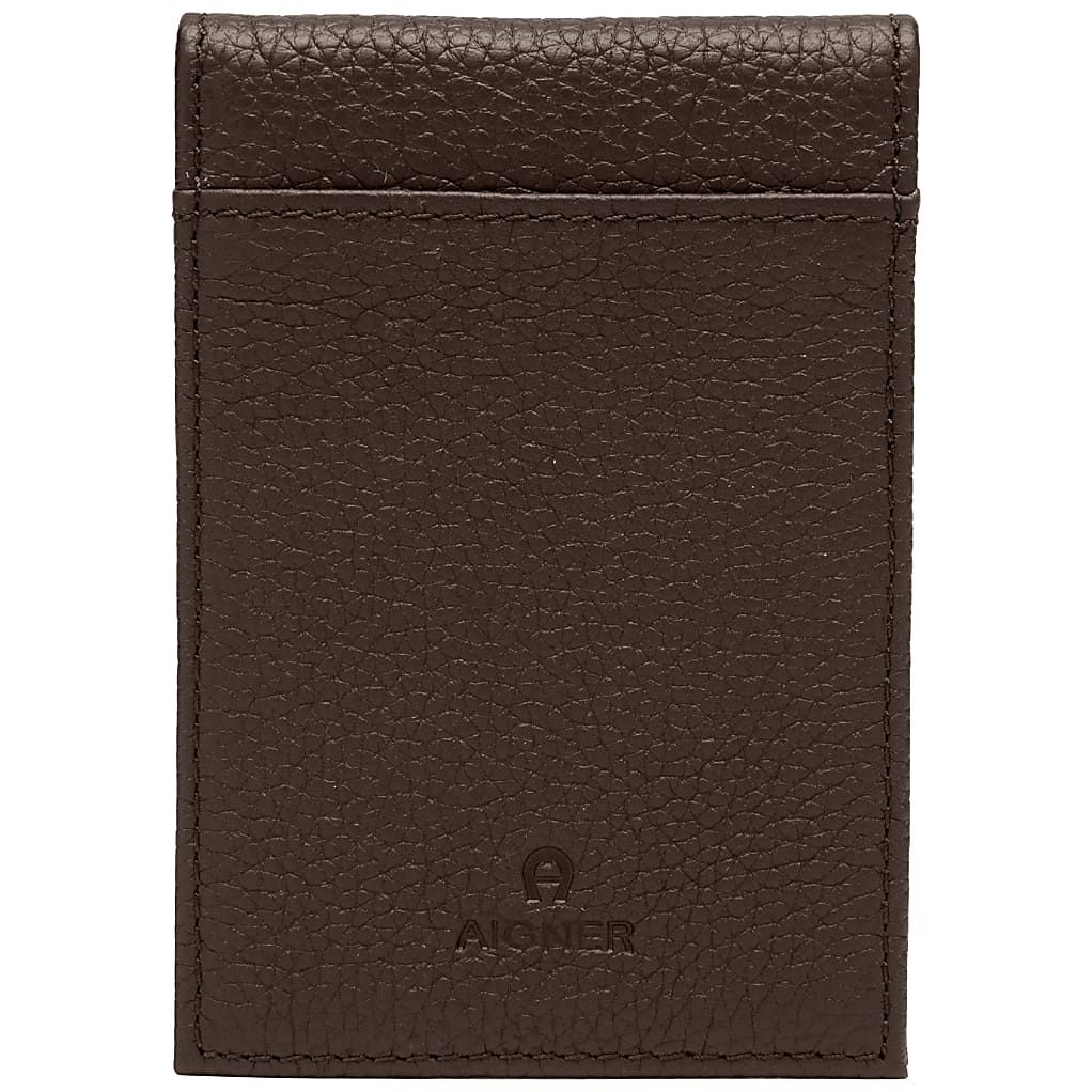 AIGNER ICON COVER KARTENETUI - BRAUN