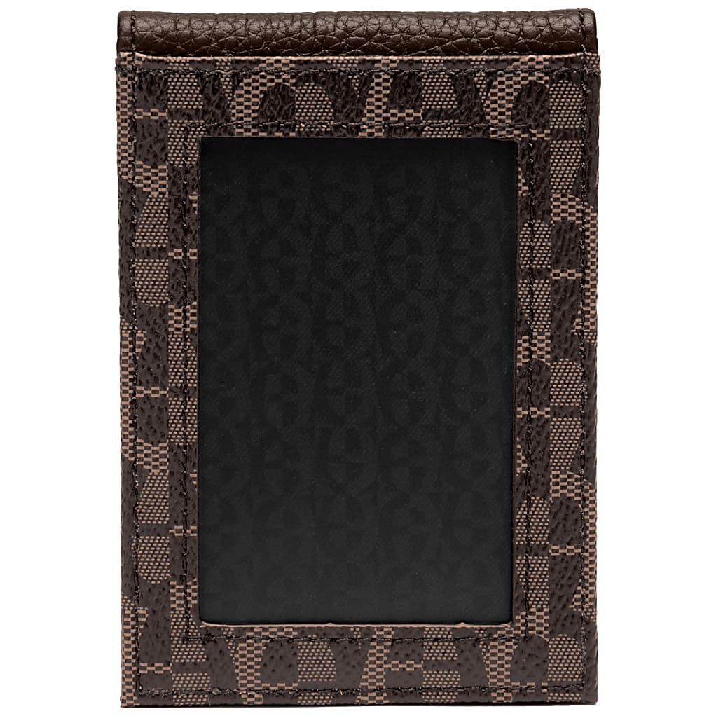 AIGNER ICON COVER KARTENETUI - BRAUN