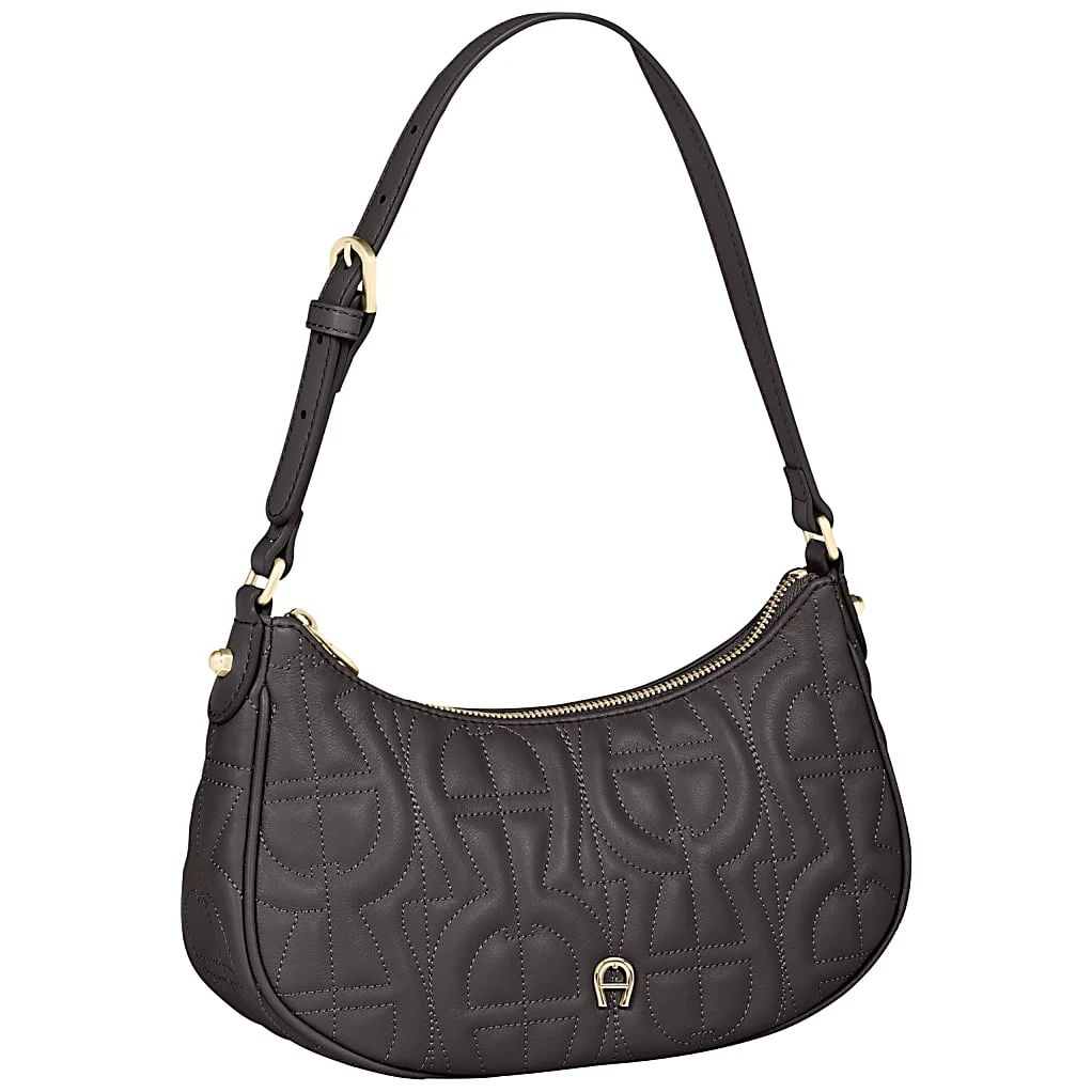 AIGNER DIADORA LOGO POCHETTE XS - BRAUN