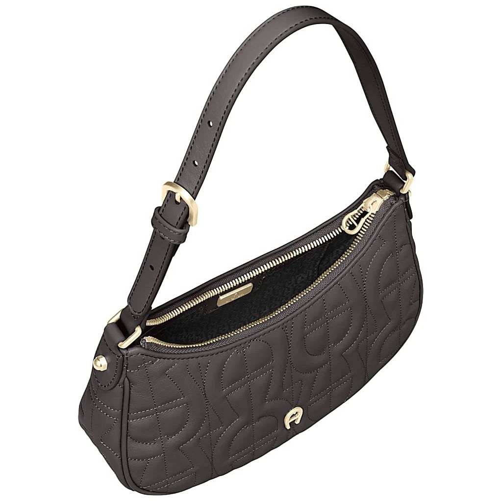 AIGNER DIADORA LOGO POCHETTE XS - BRAUN