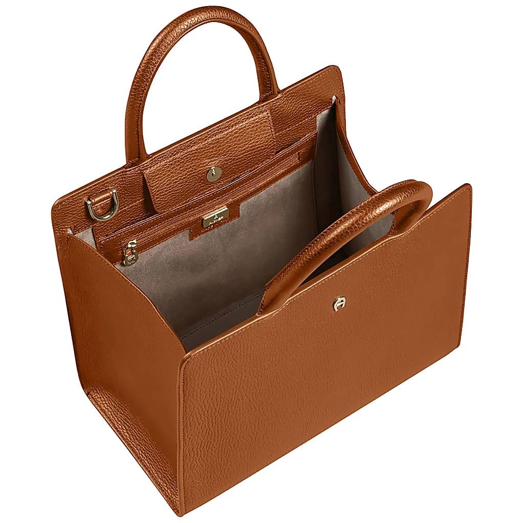 AIGNER CYBILL CESTINO HANDTASCHE M - BRAUN