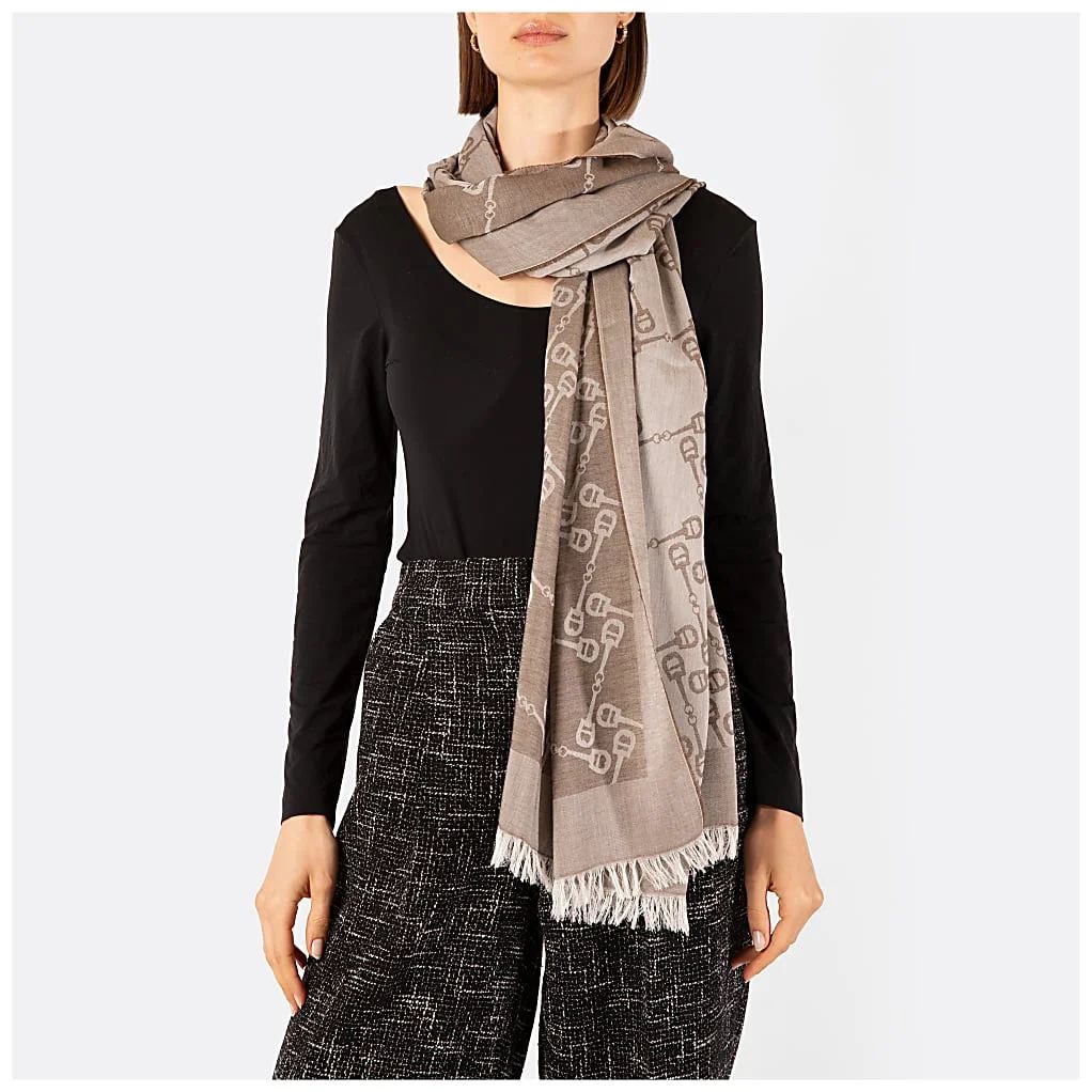 AIGNER CASUAL STOLA - BRAUN