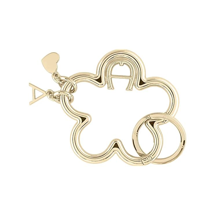 AIGNER FASHION SCHLÜSSELANHÄNGER FLOWER - GOLD