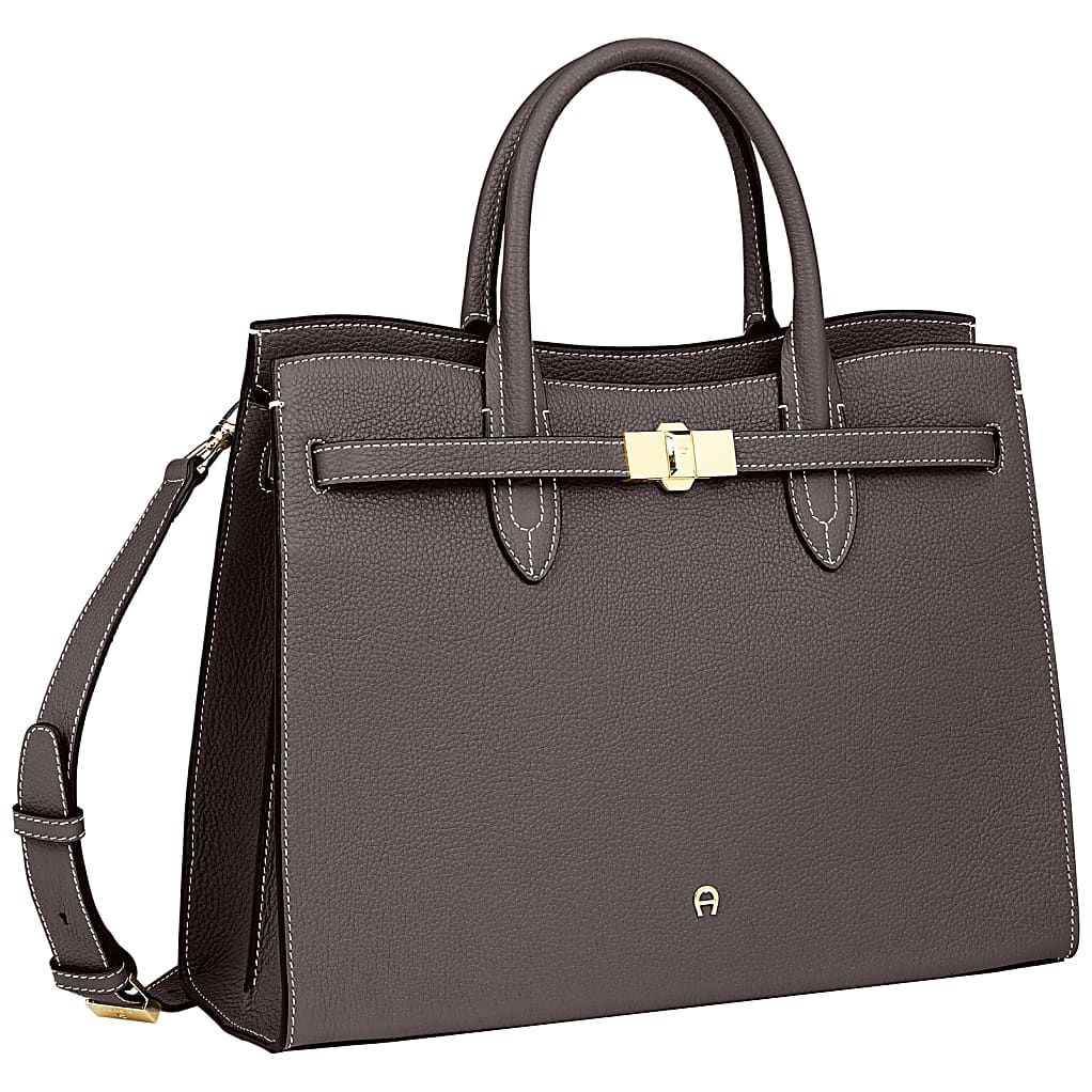 AIGNER FARAH HANDTASCHE L - BRAUN