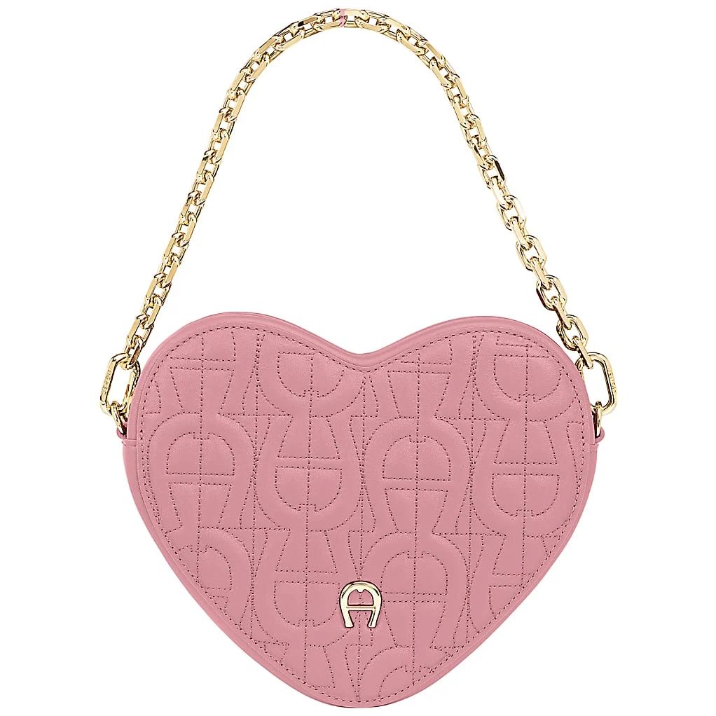 AIGNER HEART POUCH - ROSE