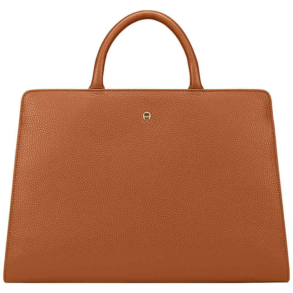 AIGNER CYBILL HANDTASCHE L - BRAUN