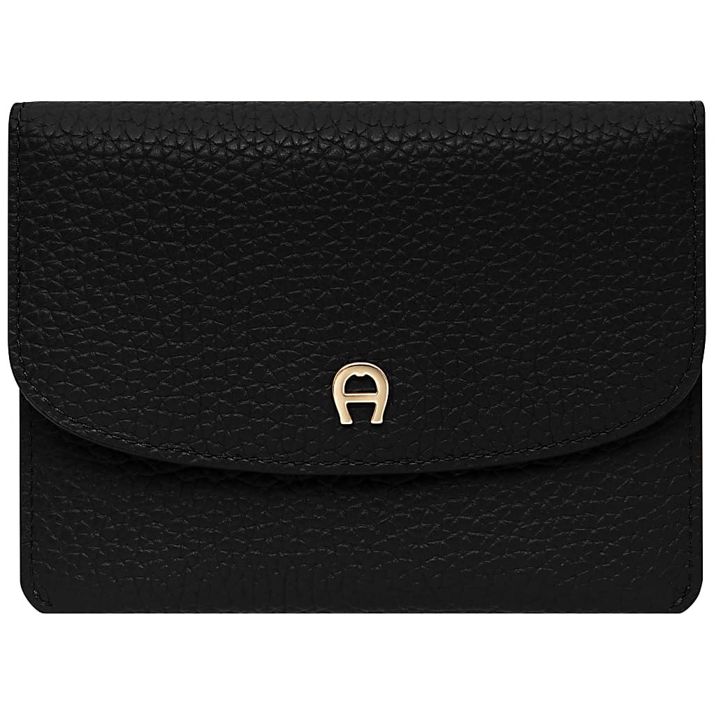 AIGNER CARRÉ SOFT KARTENETUI - SCHWARZ