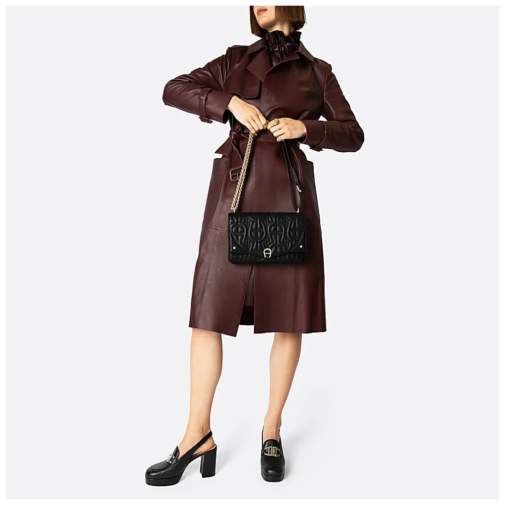 AIGNER DIADORA UMHÄNGETASCHE LOGO S - SCHWARZ