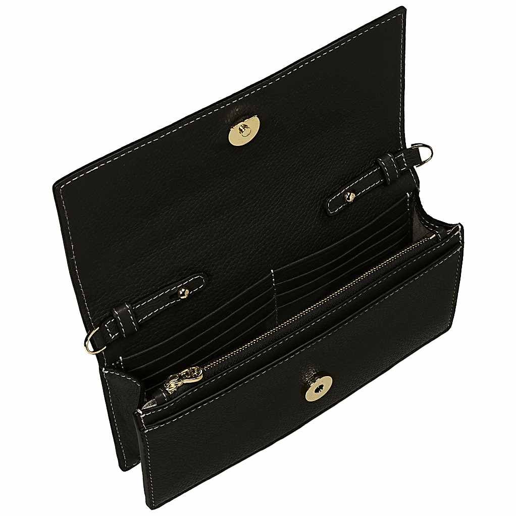 AIGNER FARAH WALLET ON CHAIN - SCHWARZ
