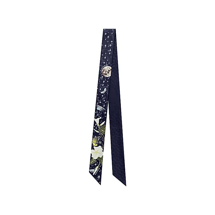 AIGNER SEASONAL BANDANA - BLAU