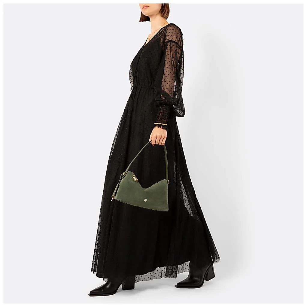 AIGNER DELIA SUEDE BEUTEL S - ANTIC