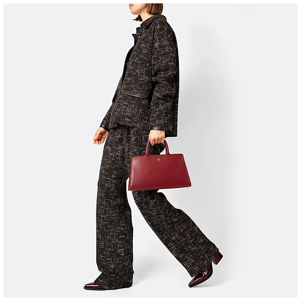 AIGNER CYBILL HANDTASCHE STRETCH M - GRAU