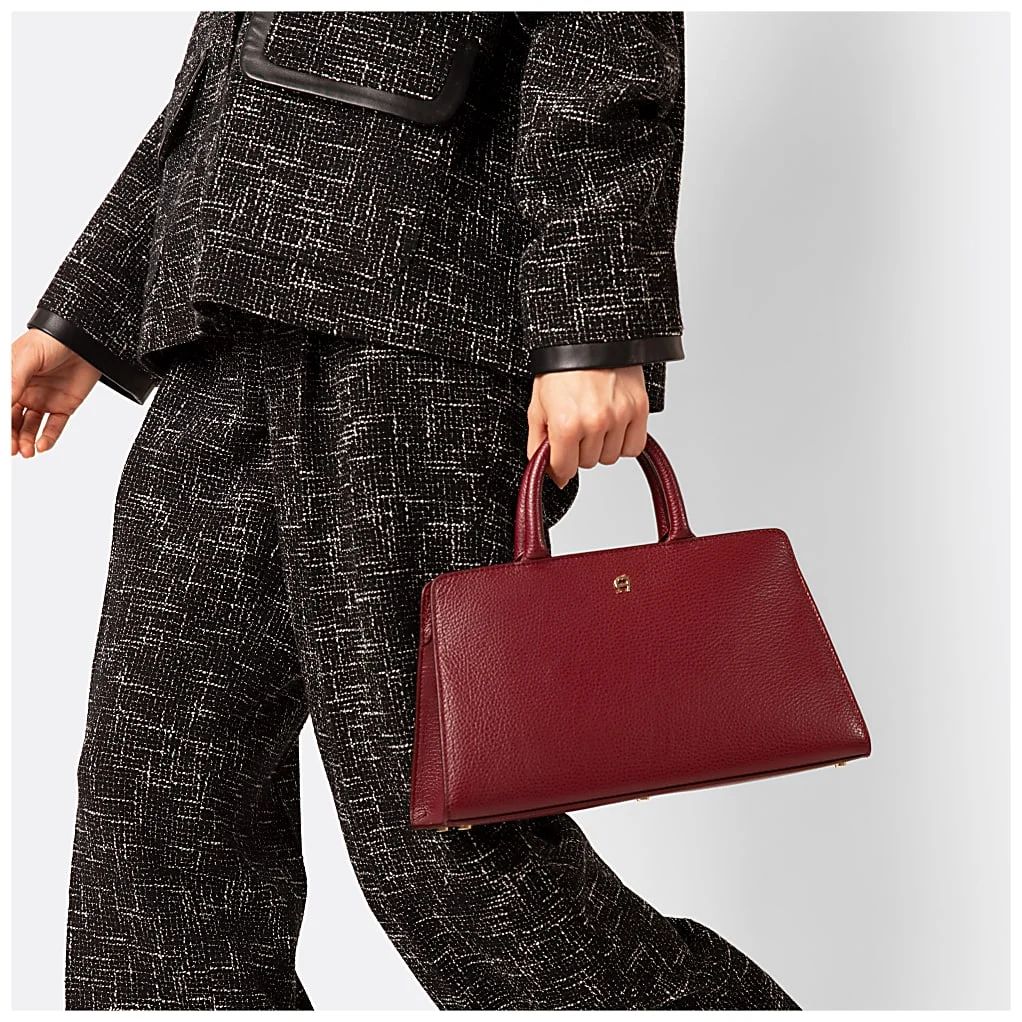 AIGNER CYBILL HANDTASCHE STRETCH M - GRAU