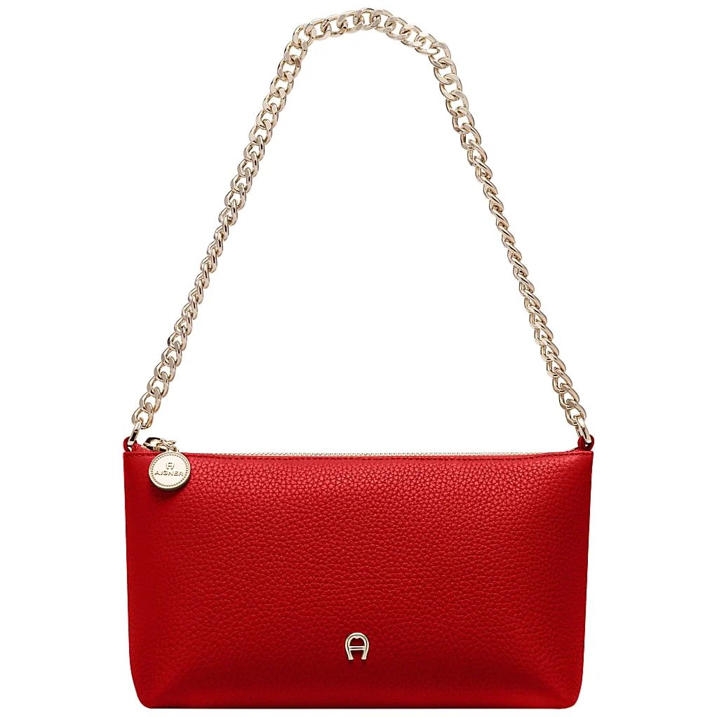 AIGNER FASHION BEUTEL MIT KETTE - ROT