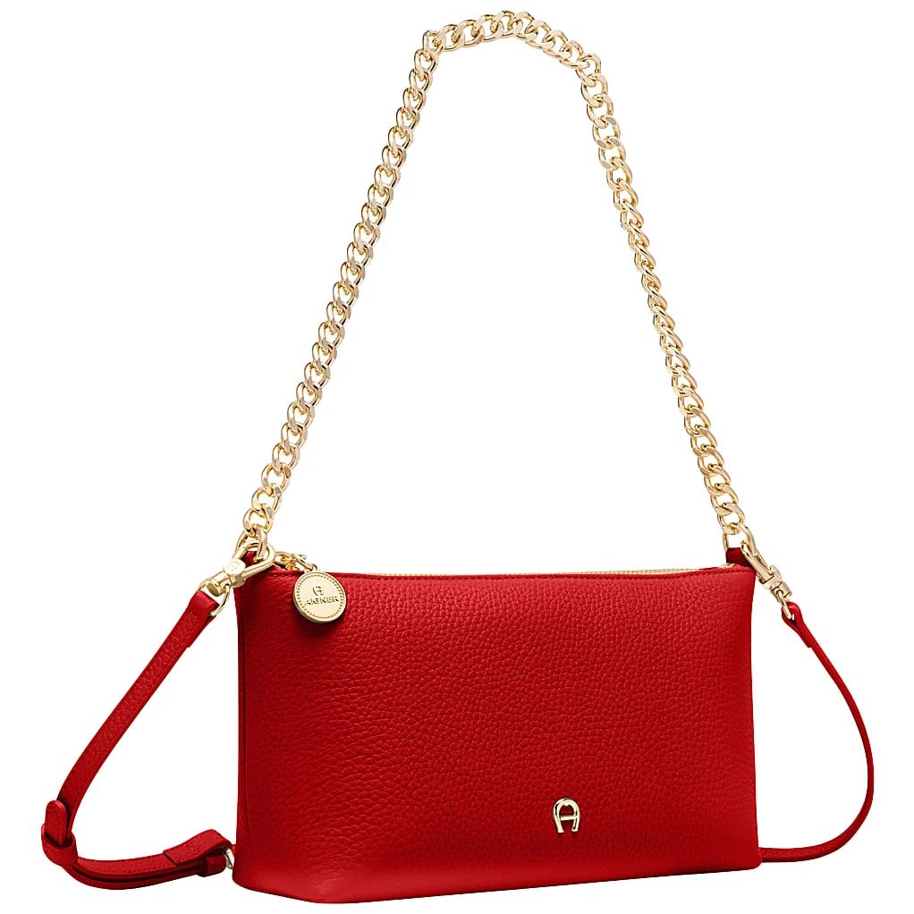 AIGNER FASHION BEUTEL MIT KETTE - ROT