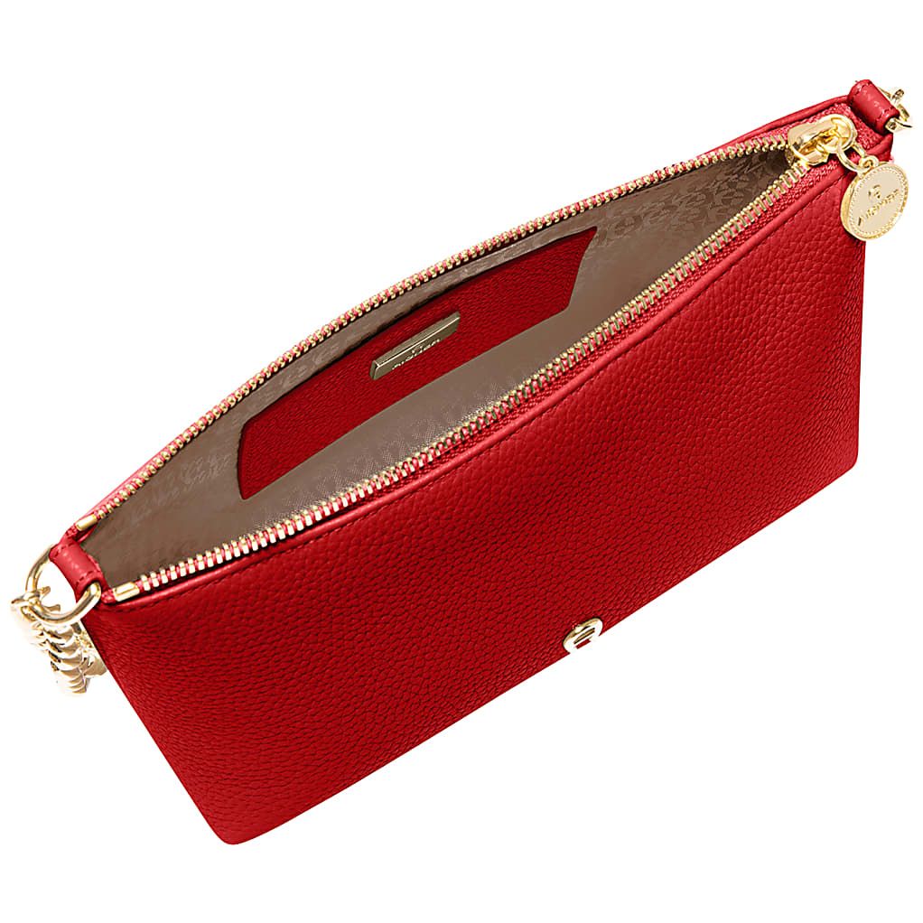 AIGNER FASHION BEUTEL MIT KETTE - ROT