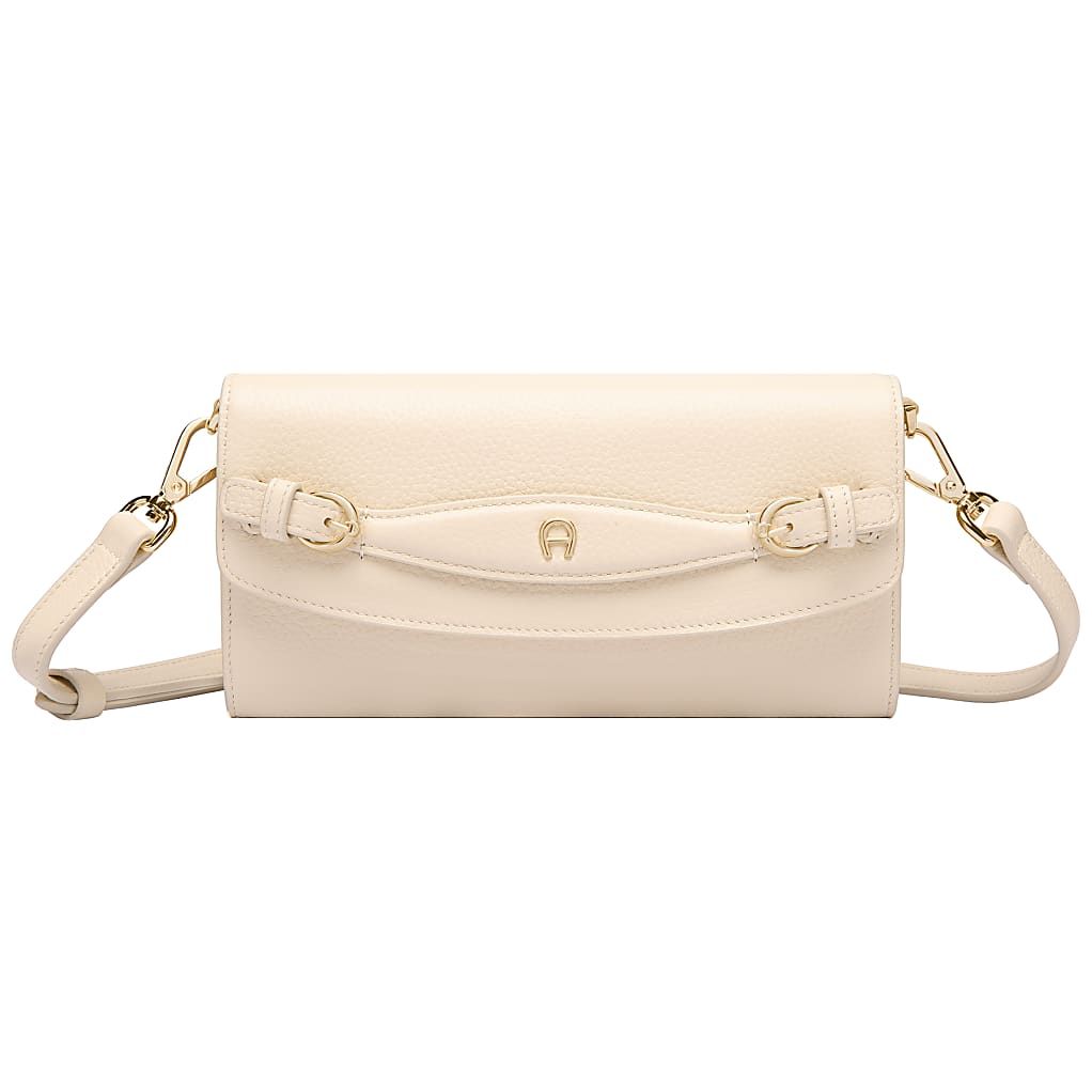 AIGNER CAVALLO WALLET ON CHAIN - WEIß