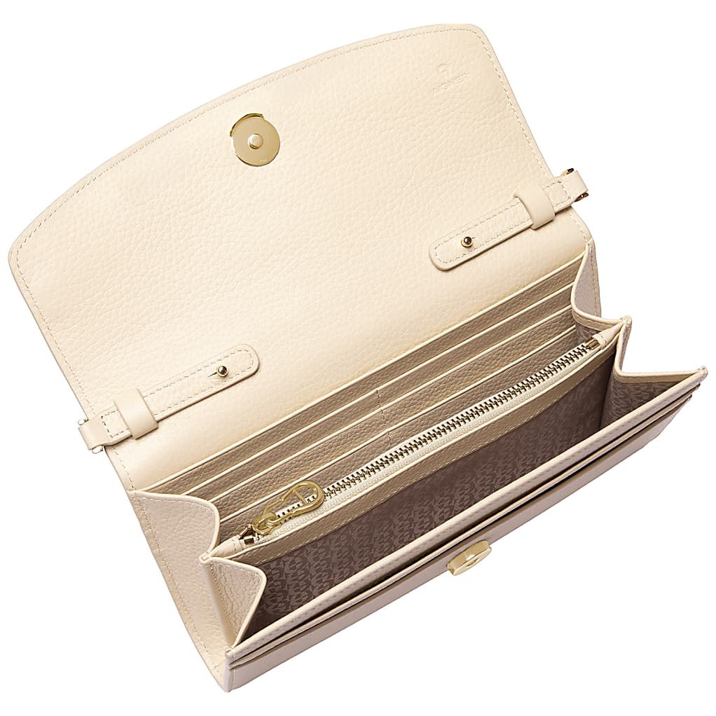 AIGNER CAVALLO WALLET ON CHAIN - WEIß