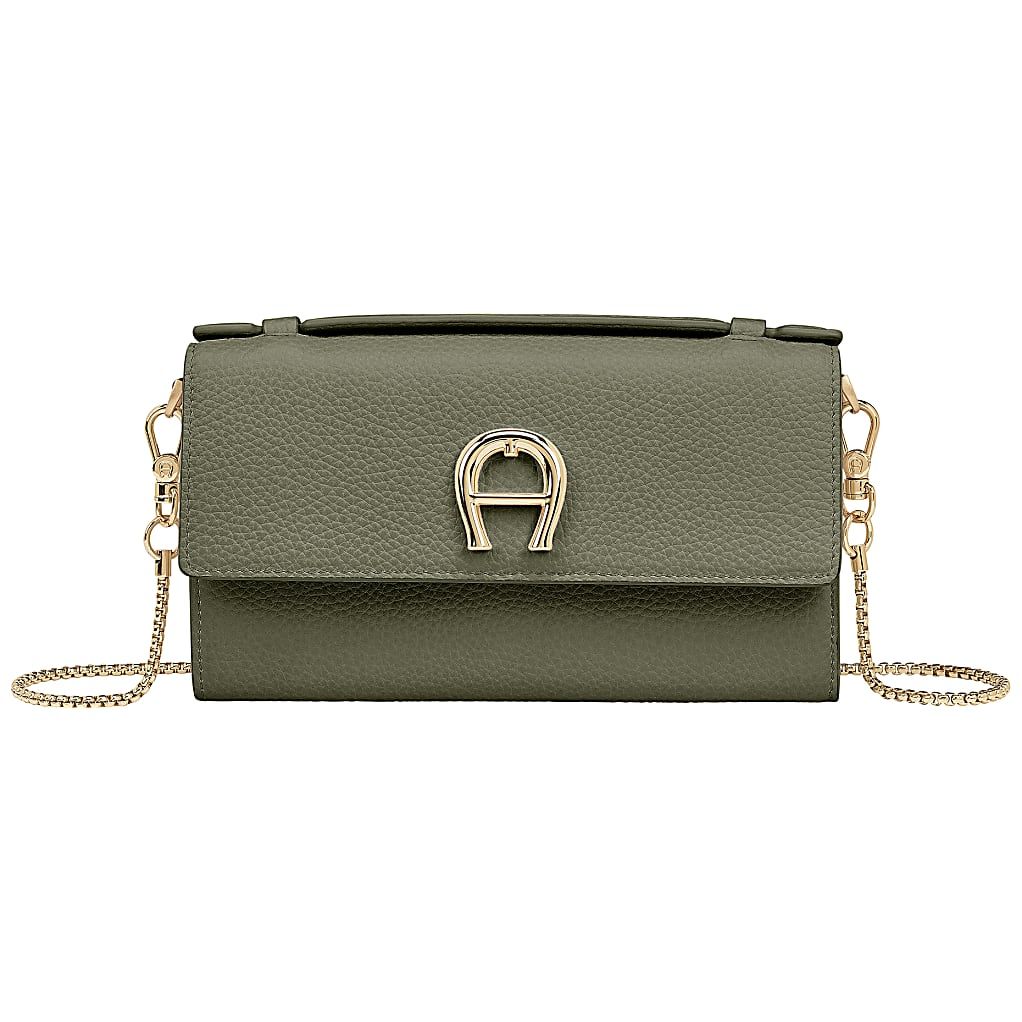 AIGNER WALLET ON CHAIN MIT HENKEL - GRUEN