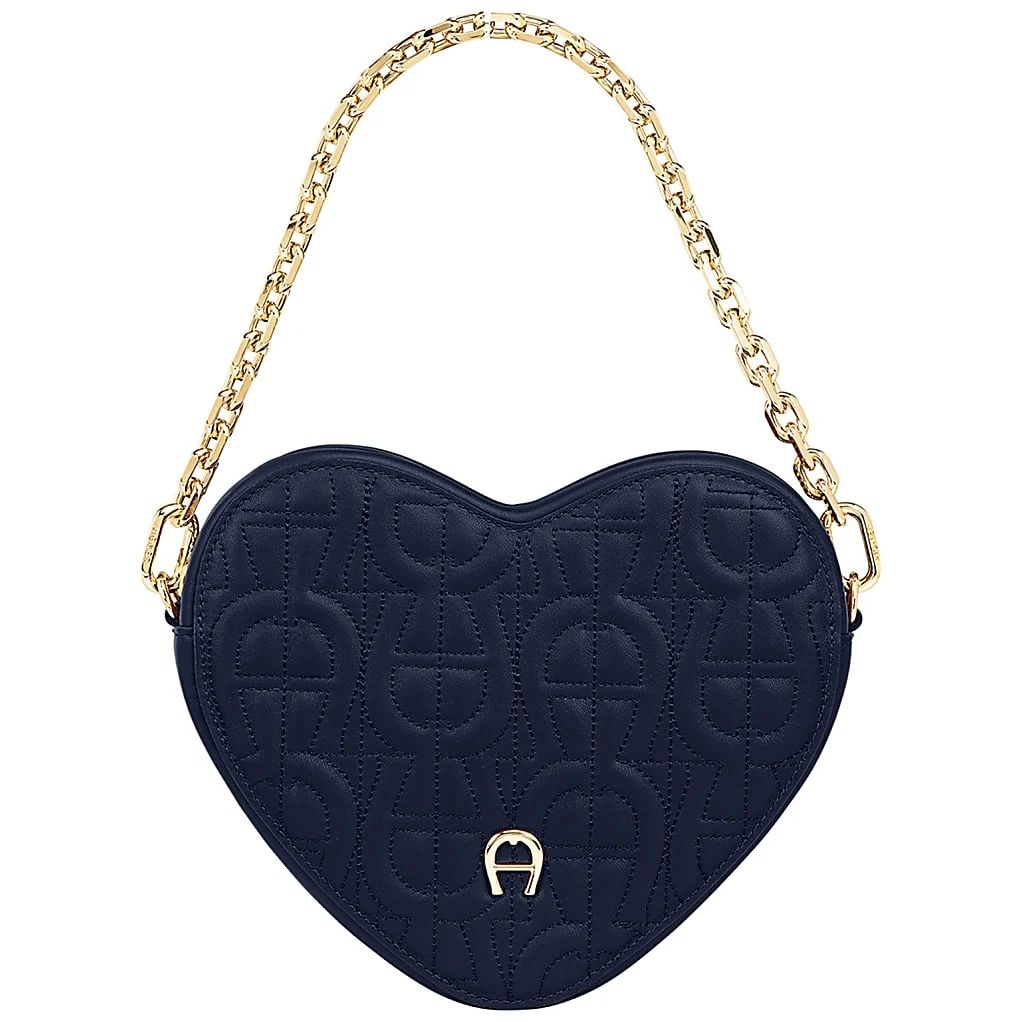 AIGNER HEART POUCH - BLAU