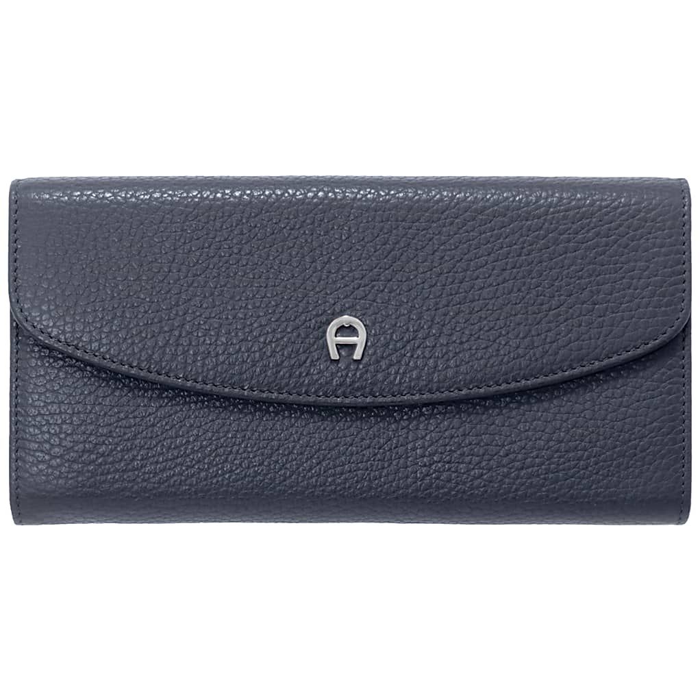 AIGNER LEDER PORTEMONNAIE - BLAU