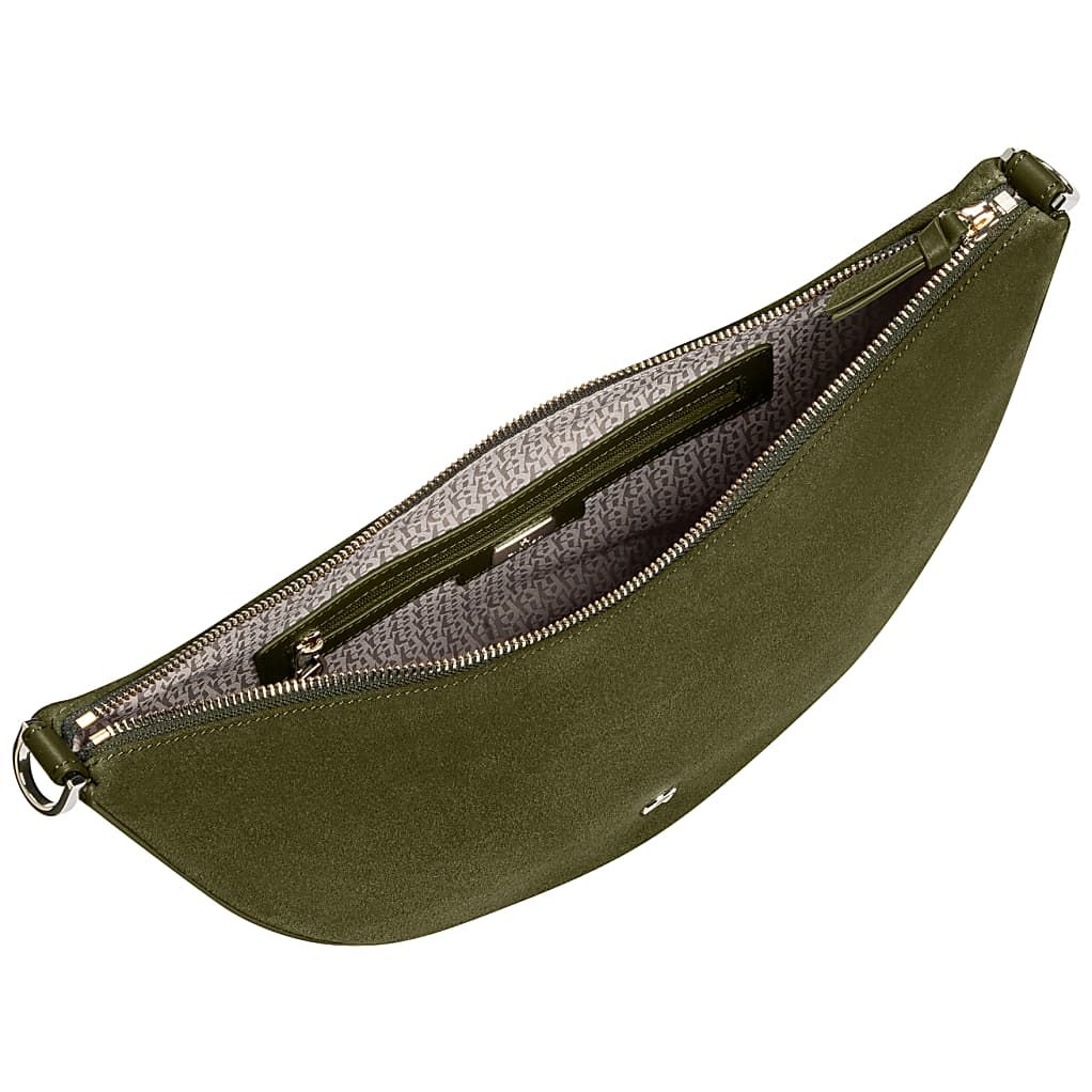 AIGNER ZITA SUEDE UMHÄNGETASCHE M - GRUEN