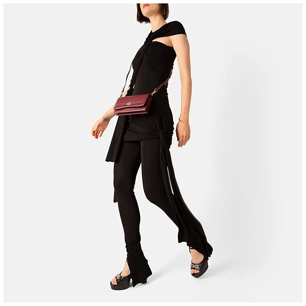 AIGNER FARAH WALLET ON CHAIN - GRUEN