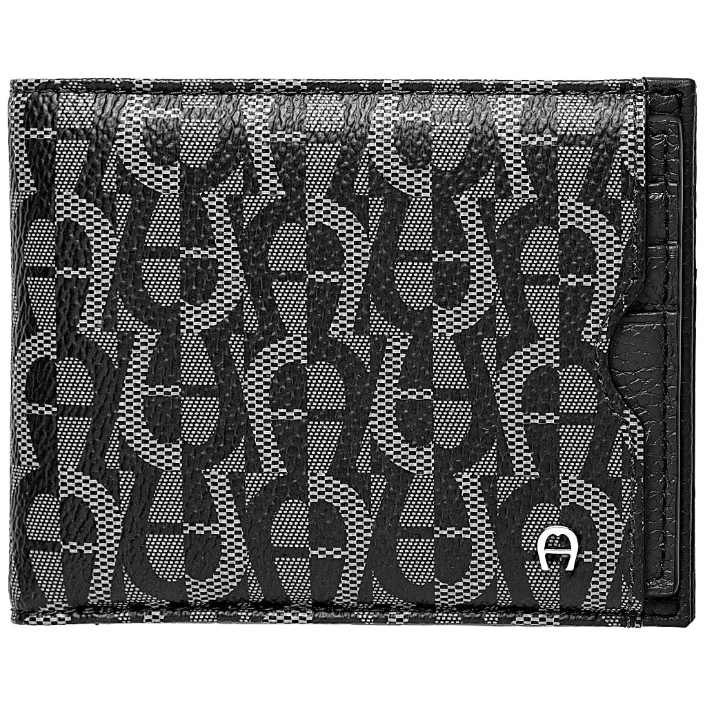 AIGNER ICON COVER GELDBÖRSE - SCHWARZ