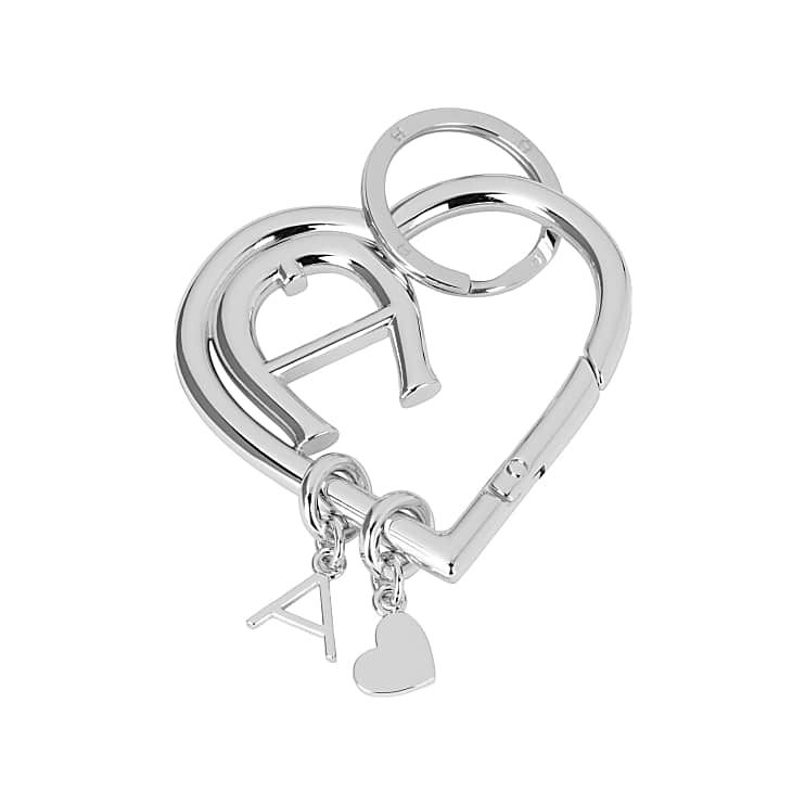 AIGNER SCHLÜSSELANHÄNGER HERZ - SILBER
