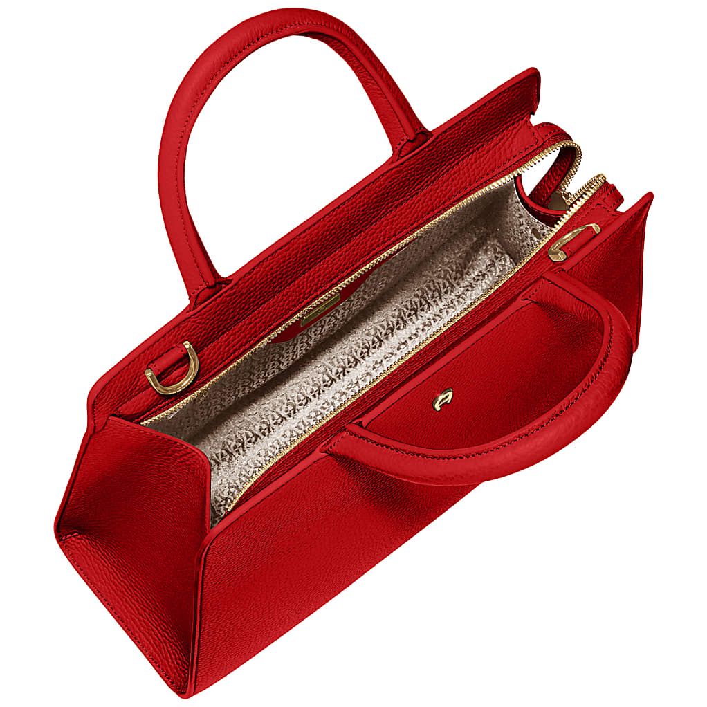 AIGNER CYBILL HANDTASCHE M - ROT