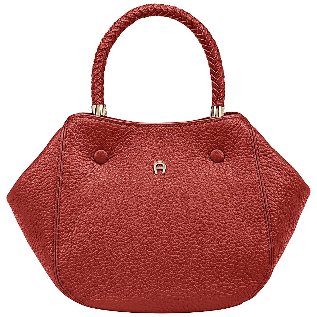 AIGNER CARRÉ SOFT HANDTASCHE S - ROT