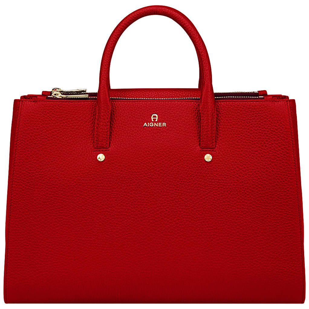 AIGNER IVY HANDTASCHE L - ROT