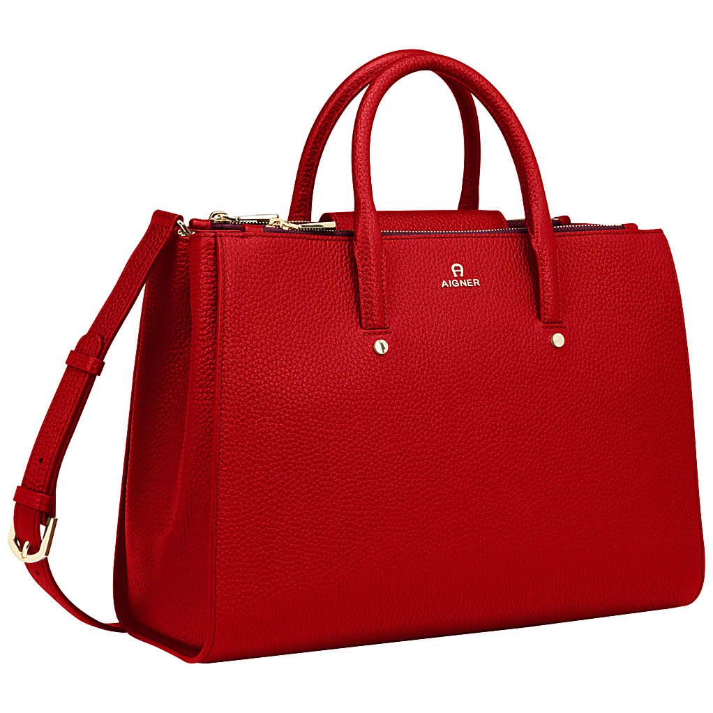 AIGNER IVY HANDTASCHE L - ROT