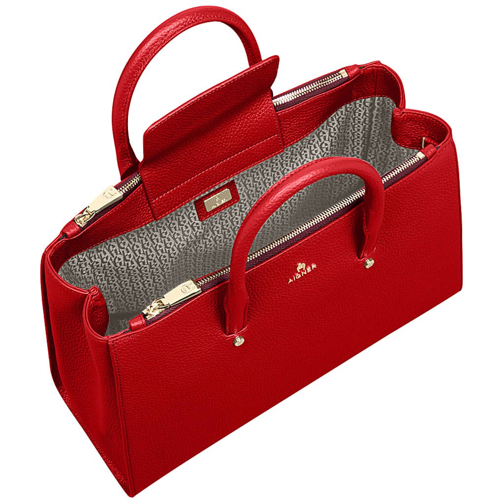 AIGNER IVY HANDTASCHE L - ROT