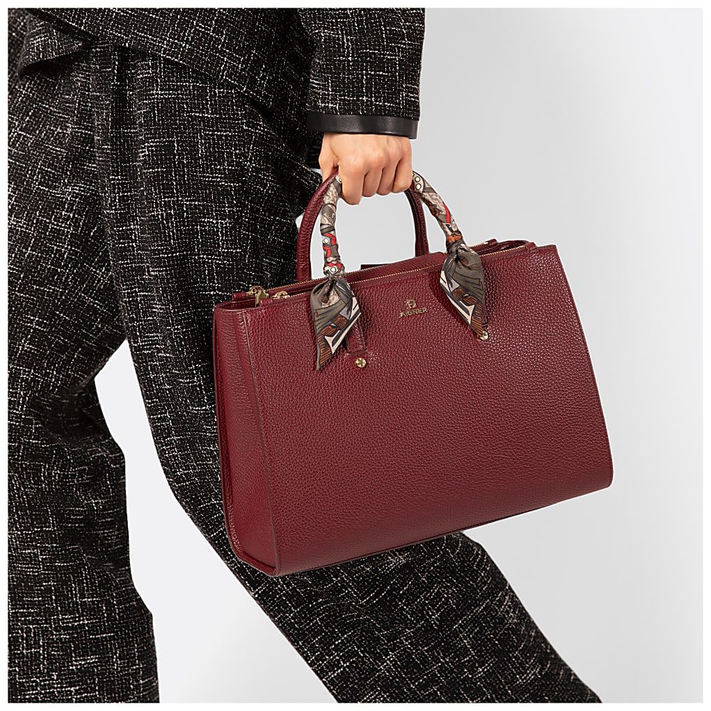 AIGNER IVY HANDTASCHE L - ROT
