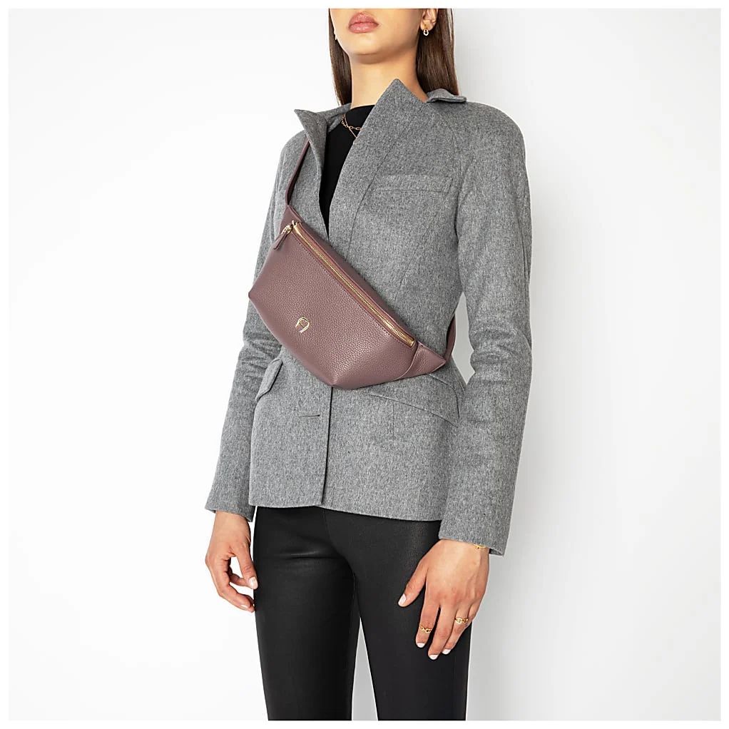 AIGNER FASHION GÜRTELTASCHE - SCHWARZ