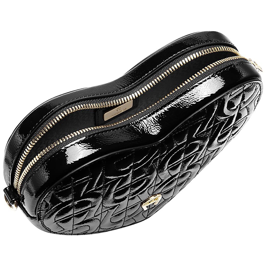 AIGNER HEART POUCH LACCA - SCHWARZ