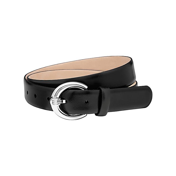 AIGNER FASHION GÜRTEL 3 CM - SCHWARZ