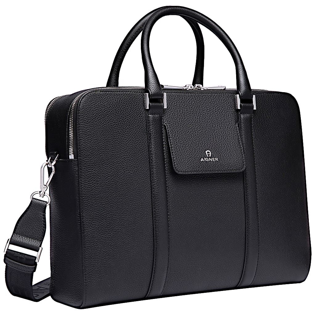 AIGNER MATTEO AKTENTASCHE S - SCHWARZ