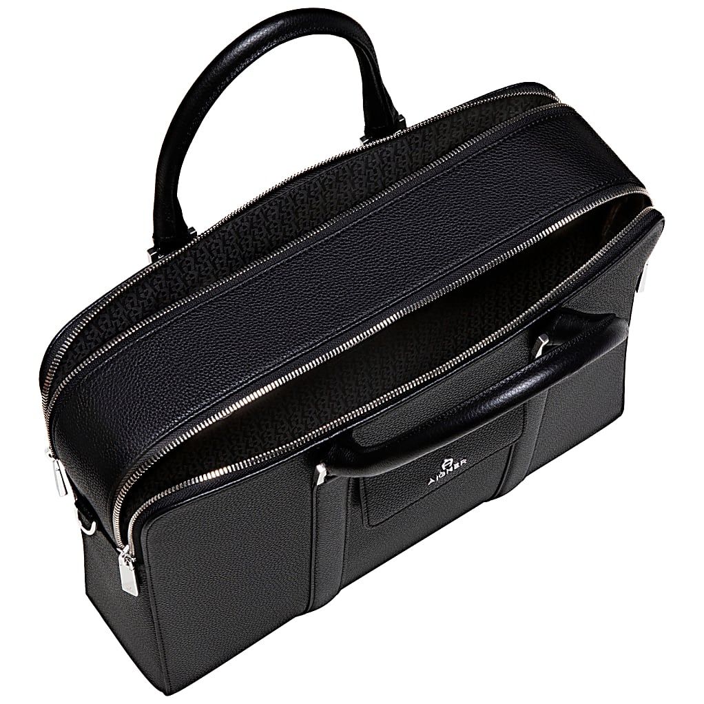 AIGNER MATTEO AKTENTASCHE S - SCHWARZ