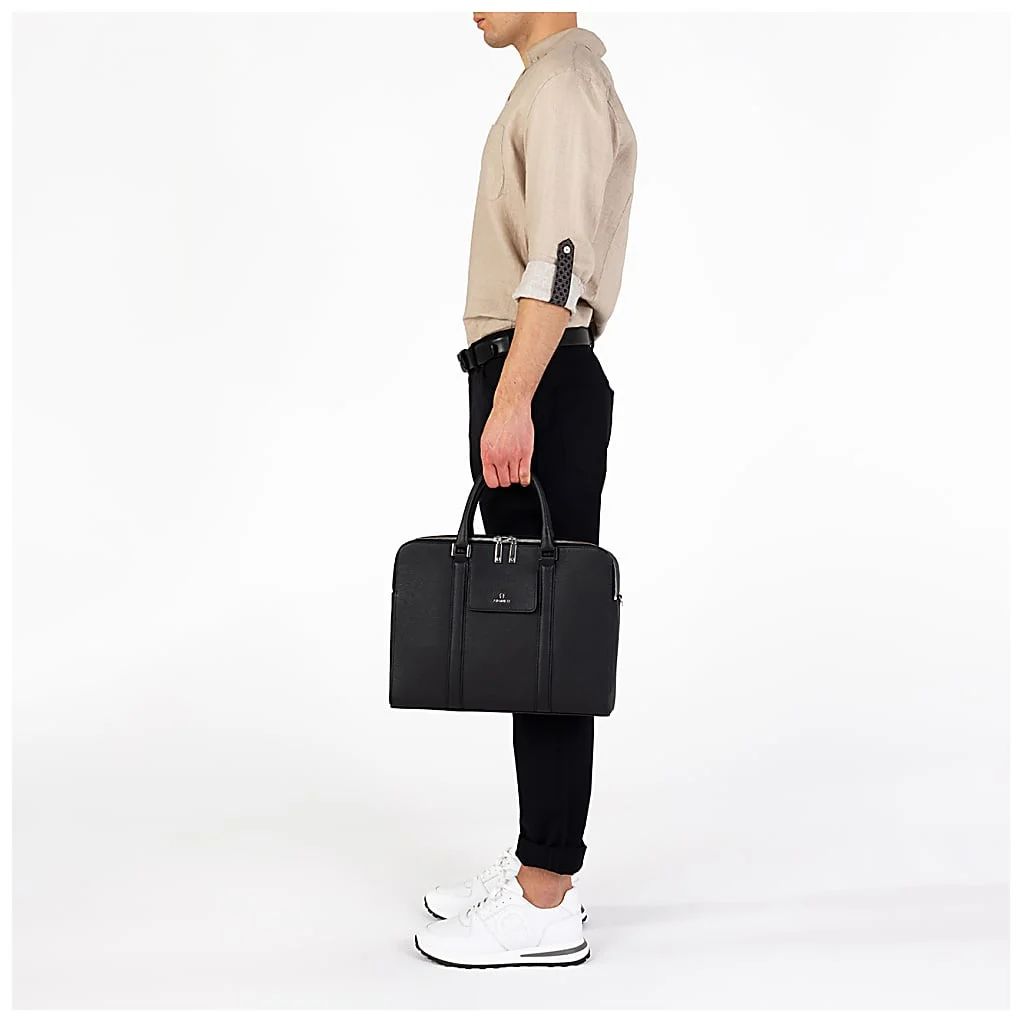 AIGNER MATTEO AKTENTASCHE S - SCHWARZ