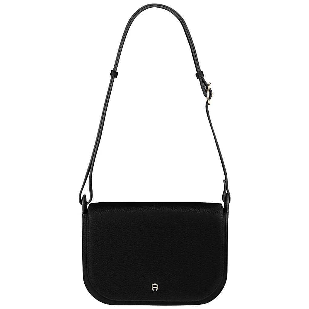 AIGNER PURA UMHÄNGETASCHE M - SCHWARZ