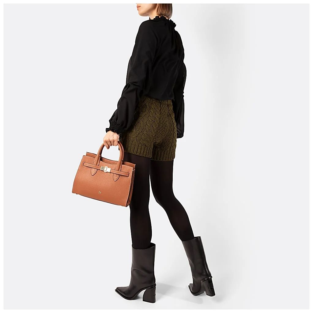 AIGNER FARAH HANDTASCHE M - BRAUN