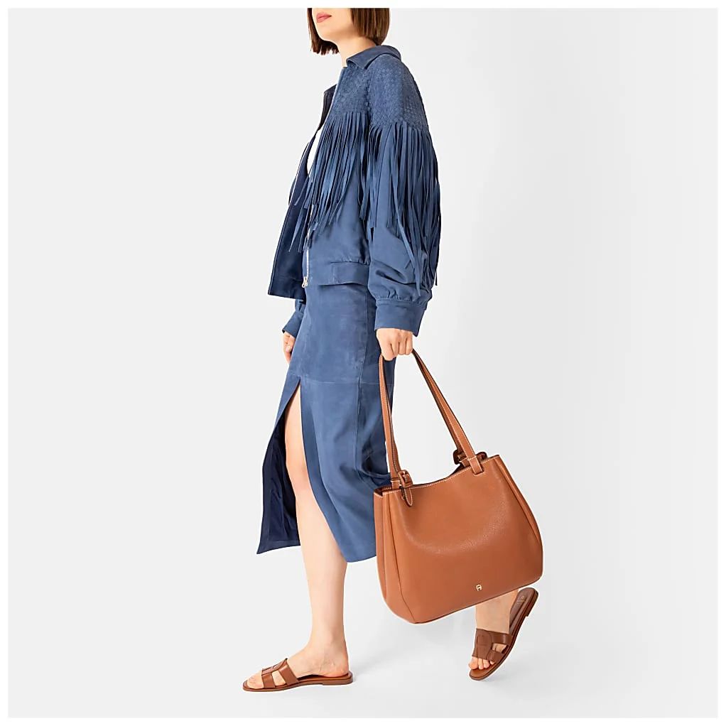 AIGNER MIRANDA SHOPPER L - BRAUN